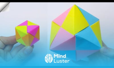 Paper CUBE Paper toy DIY Paper crafts