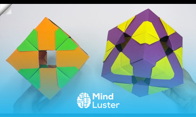 Paper CUBE easy Paper crafts Paper toy