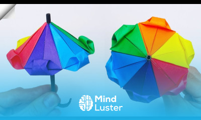 Paper crafts How to make paper Umbrella