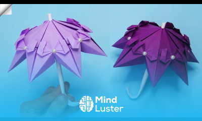 How to make a paper Umbrella DIY paper umbrella