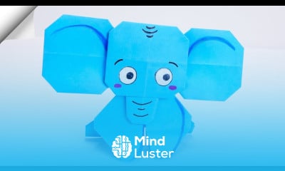 Origami elephant Paper crafts Origami Elephant easy