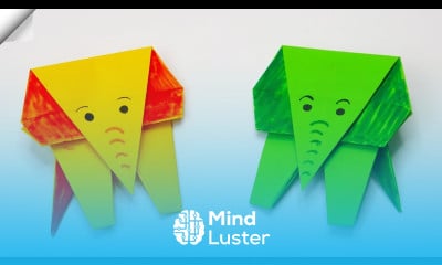 Origami Elephant easy Elephant Paper crafts