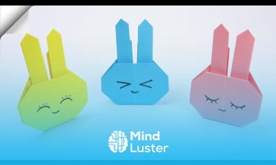 Origami Rabbit DIY paper crafts