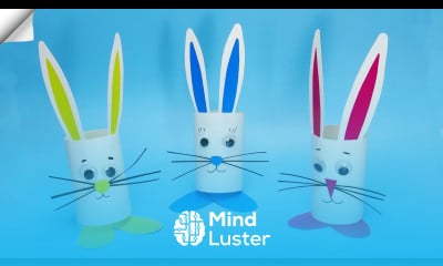 Easter Craft Ideas Paper RABBIT Paper Crafts easy