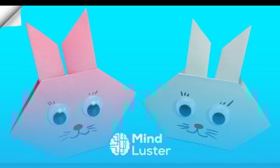 Easy Origami Rabbit How to make paper rabbit Paper craft toys