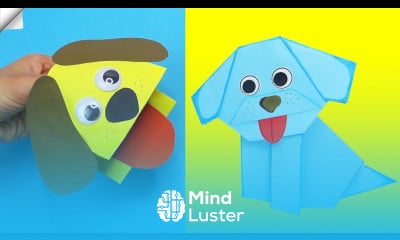 4 Moving paper toys How to make paper dogs