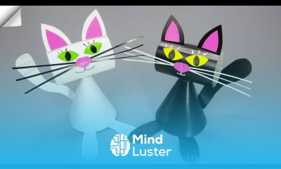 Cute Paper CAT easy Paper crafts