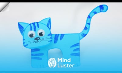 Cute Paper CAT Moving paper toys Easy Paper crafts