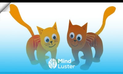 Paper CAT Moving paper toys Paper crafts