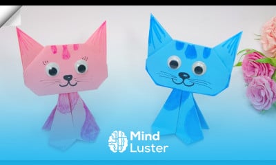 Easy Origami CAT Paper CAT