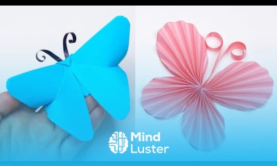 9 PAPER BUTTERFLY DIY paper crafts