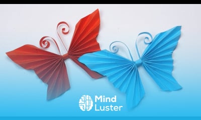 DIY paper crafts How to make paper butterfly
