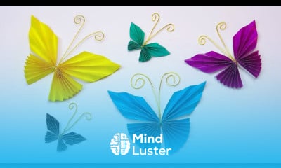 DIY paper crafts Paper butterfly