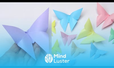 DIY paper crafts Paper butterfly