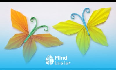 DIY paper crafts Paper butterfly