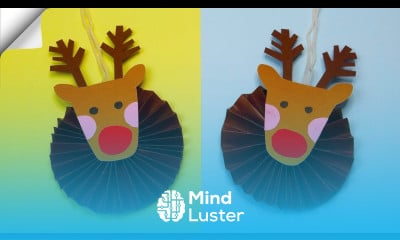 DIY paper crafts Paper toys Christmas crafts deer