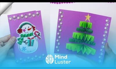 DIY christmas cards How to make christmas card Christmas card ideas