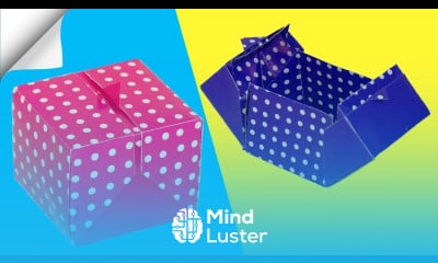 5 DIY paper crafts easy box How to make a paper box