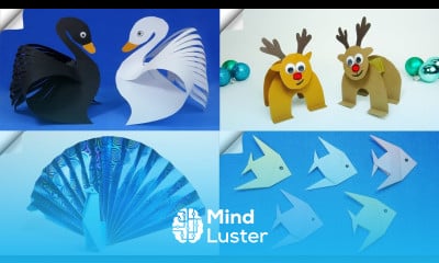 6 DIY paper crafts Paper toys