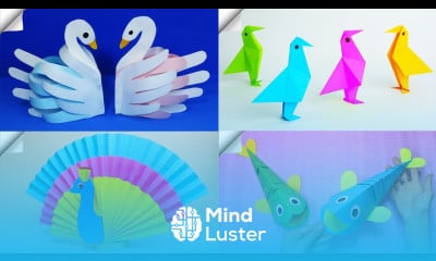 6 DIY paper crafts PAPER TOYS