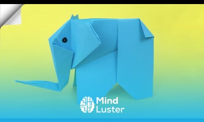 Origami elephant Paper crafts