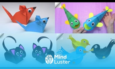 11 DIY paper crafts Paper toys