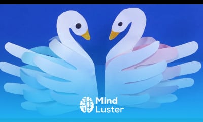 DIY paper crafts Paper swan