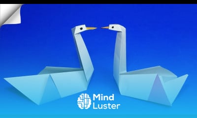 DIY paper crafts Paper swan