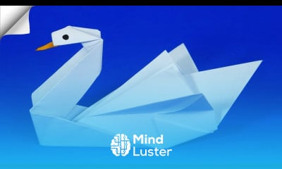 How to make a paper swan Paper swan