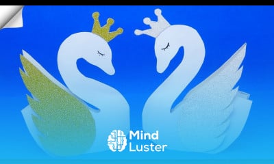 Paper SWAN DIY paper crafts PAPER TOYS