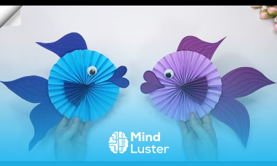 DIY Moving Paper FISH Easy Paper Crafts DIY paper crafts