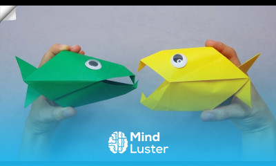 DIY Moving Paper FISH Easy Paper Crafts