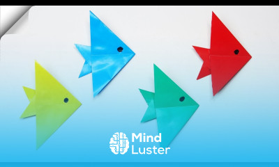 DIY paper crafts Paper Fish