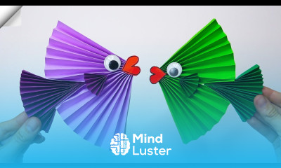 DIY Moving Paper FISH Easy Paper Crafts