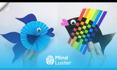 Cute paper fish 3 easy Craft ideas Moving PAPER TOYS