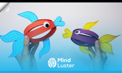 3d paper fish DIY Moving Paper FISH Easy Paper Crafts