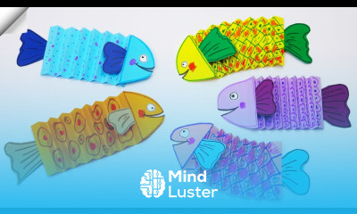 3d paper fish DIY Moving Paper FISH