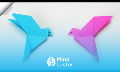 How to make a paper bird Easy paper birds