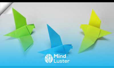 How to make paper bird Easy paper birds diy