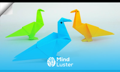 DIY paper toys Easy paper birds