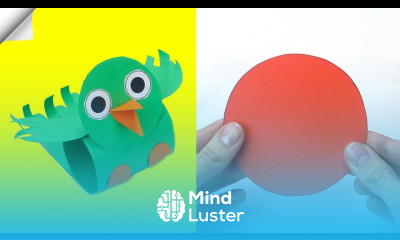 8 DIY Paper BIRDS Paper crafts Paper TOYS