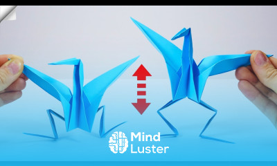 Craft ideas Dancing paper birds Moving PAPER TOYS