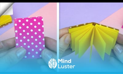 DIY mini notebook easy How to make notebook