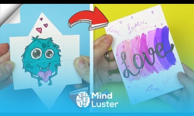 Easy greeting cards How to make never ending card