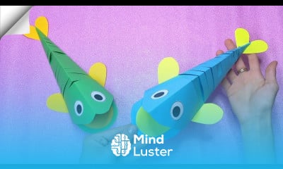 DIY paper crafts Paper Fish