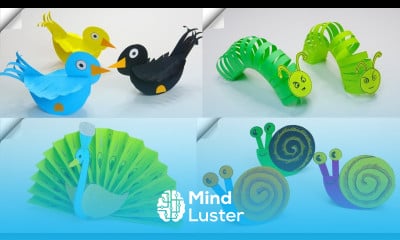 6 DIY paper crafts Paper toys