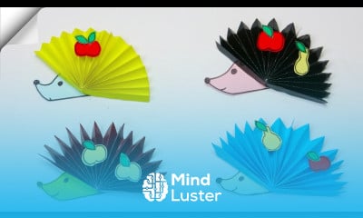 DIY paper crafts Paper hedgehog Paper toys