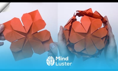 Paper Ball heart Paper crafts