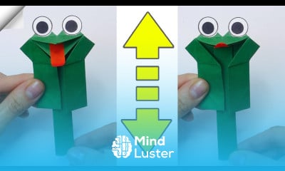 Crazy Frog Moving paper TOYS Easy paper crafts