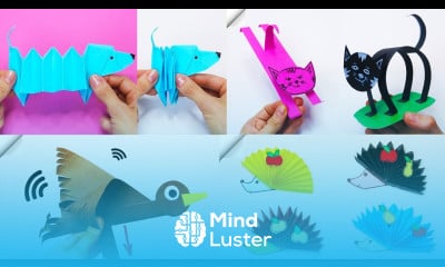 7 paper crafts DIY Paper TOYS